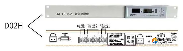 GST-LD-D02H智能電源盤接線說明